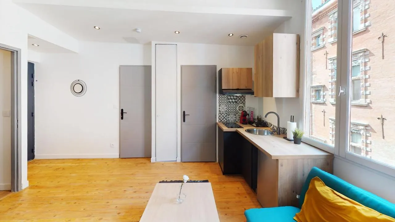 Hypercentre Toulouse 6 Joli Appartement Climatise Et Equipe 0*,  France